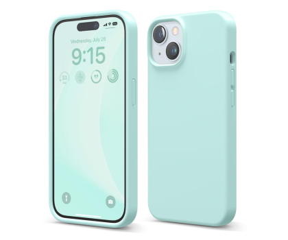 Etui do telefonów Elago Silicon Case do iPhone 15 Aqua Sky